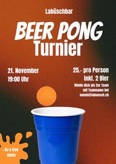 Beer Pong Turnier