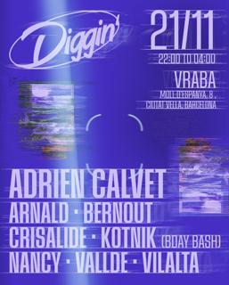 Diggin' Pres. Adrien Calvet
