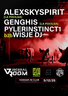 Visceral Room: Alexskyspirit, Genghis, Pylerinstinct1, Wisje Dj