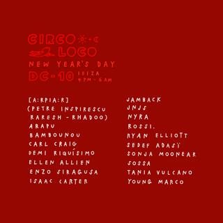 Circoloco New Year'S Day 2026