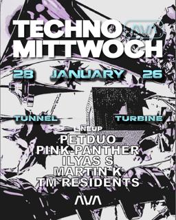 Techno Mittwoch: Tunnel/Turbine