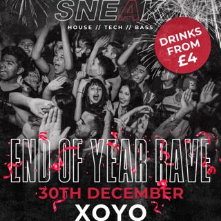 Sneak End Of Year Rave