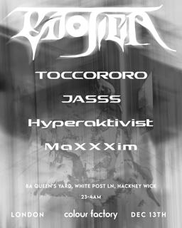 Caotica: Toccororo, Jasss, Hyperaktivist