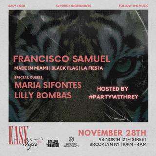 11/28 Easy Tiger: Follow The Music