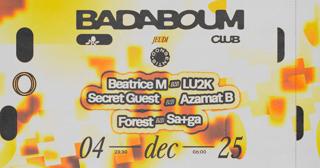 Club — Consentis: Beatrice M, Lu2K, Sa+Ga, Forest, Azamat B
