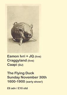 Eamon Ivri & Jq + Craggyland + Caapi (Dj)