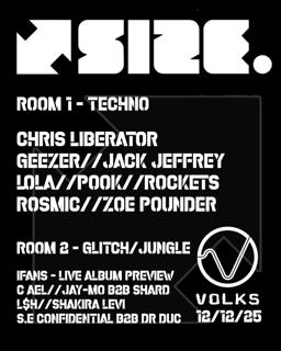 Size With Chris Liberator, Geezer - Volks Brighton