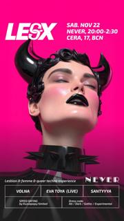 Lesx • Barcelona • Lesbian Queer Party