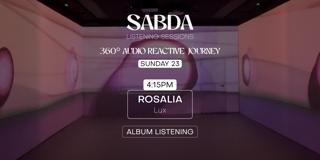 (Sold Out) Audio Reactive Listening Session - Rosalia, Lux