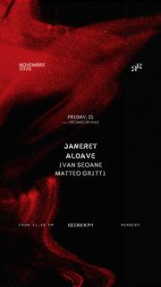 Dreams On Wax November 21Th - Janeret - Aldave - Ivan Seoane - Matteo Gritti
