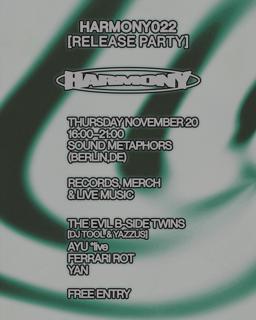 Harmony022 In-Store Release
