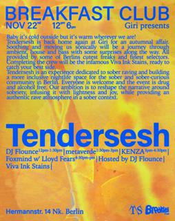 Breakfast Club X Tendersesh