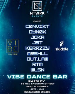 Ntwrk Events X Vi̇be Dance Bar