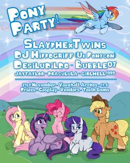 Pony Party! ✧˖° 1 Year Anniversary °˖✧ // Nightcore, Happy Hardcore, Donk, Brony