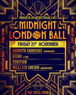 Mehmooni Ldn Presents 'Persian Love Ball' (Central London)
