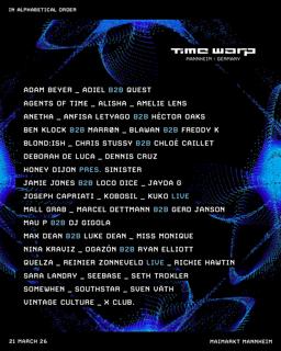 Time Warp Germany 2026