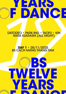 The Obs 12 Year Anniversary Weekender 28-29 Nov