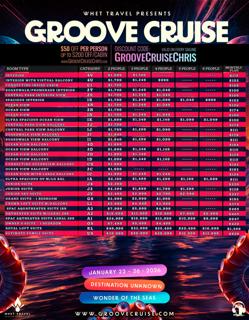 Groove Cruise Miami 2026 - Ambassador Code Groovecruisechris