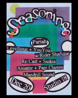 Seasoning Winter Rave: Pariah, Rider Shafique + Family