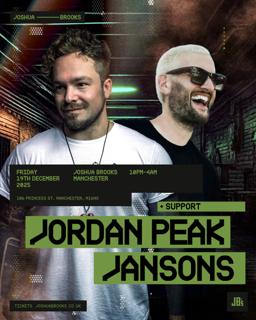 Jordan Peak & Jansons - Manchester