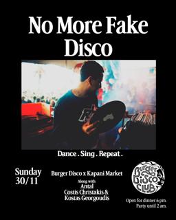 No More Fake Disco