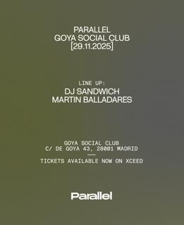 Parallel Society Pres. Dj Sandwich