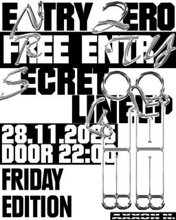 Entry Zero - Friday Edition