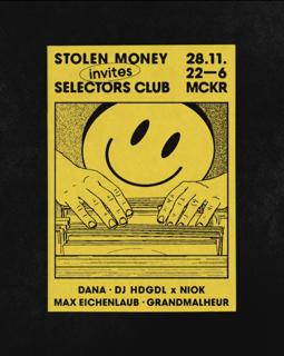 Stolen Money Invites Selectors Club