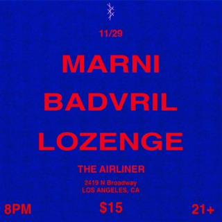 Marni, Badvril, Lozenge