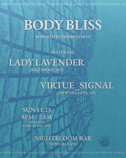 Body Bliss Feat. Lady Lavender & Virtue_Signal