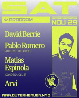 Outer Heaven Presents: David Berrie