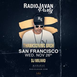 Radio Javan: Thanksgiving Bash With Dj Milaad