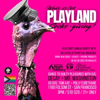 Playland - Socksgiving Drive