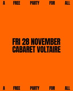 Fly // A Party For All // Free Party