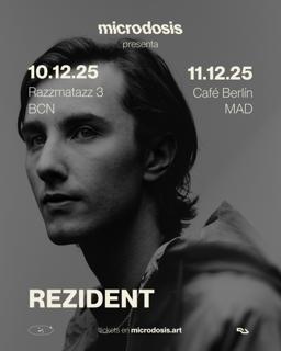 (Venta Externa) Rezident En Microdosis - Café Berlín, Madrid