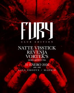 Fury Hard Techno - Madrid Club Edition (Sala Groove)