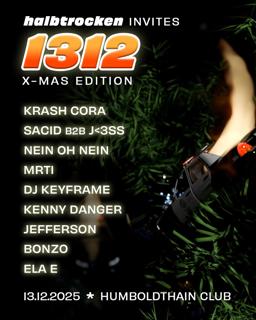 Halbtrocken Invites - 1312 X-Mas Edition