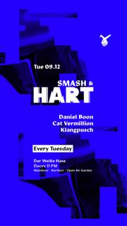 Smash & Hart ◢◤ Tuesday Rave [Free Entry Until Midnight*]