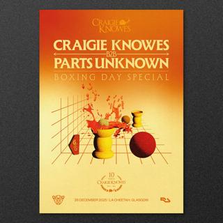 Craigie Knowes B2B Parts Unknown Boxing Day Special