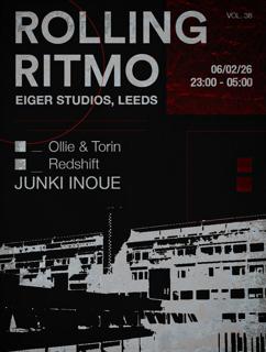 Rolling Ritmo At Eiger Studios: Junki Inoue, Redshift, Olly & Torin