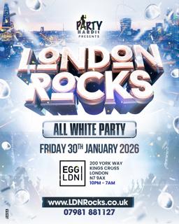 London Rocks - All White Party