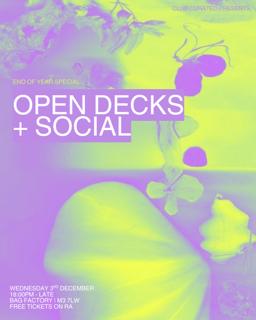 Club Curated: Open Decks & Social