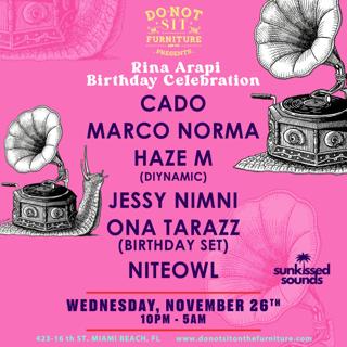 Rina Arapi Birthday Celebration