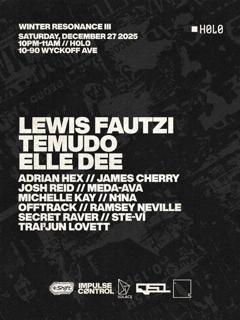 Winter Resonance Iii: Lewis Fautzi, Temudo, Elle Dee & More