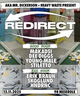 Redirect: Makadsi, Dee Diggs, Young Male, Stiletto, Erik Braun, Hndrnc, Skoglund