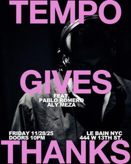 Tempo Gives Thanks Feat. Pablo Romero & Aly Meza