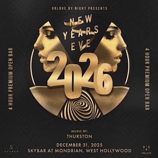 Nye 2026 At Skybar At Mondrian [4-Hour Premium Open Bar]
