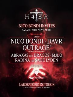 [Last 100] H4T3R 035 Nico Bondi Invites 'Industrial Destruction'