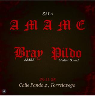 A.M.A.M.E - Sab 29 - Bray - Pildo - A.M.A.M.E X Azare Club