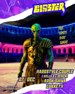 Blaster: Hardstyle Couple (Kelly B & Seiken), Arok Shiva, Lukketh
